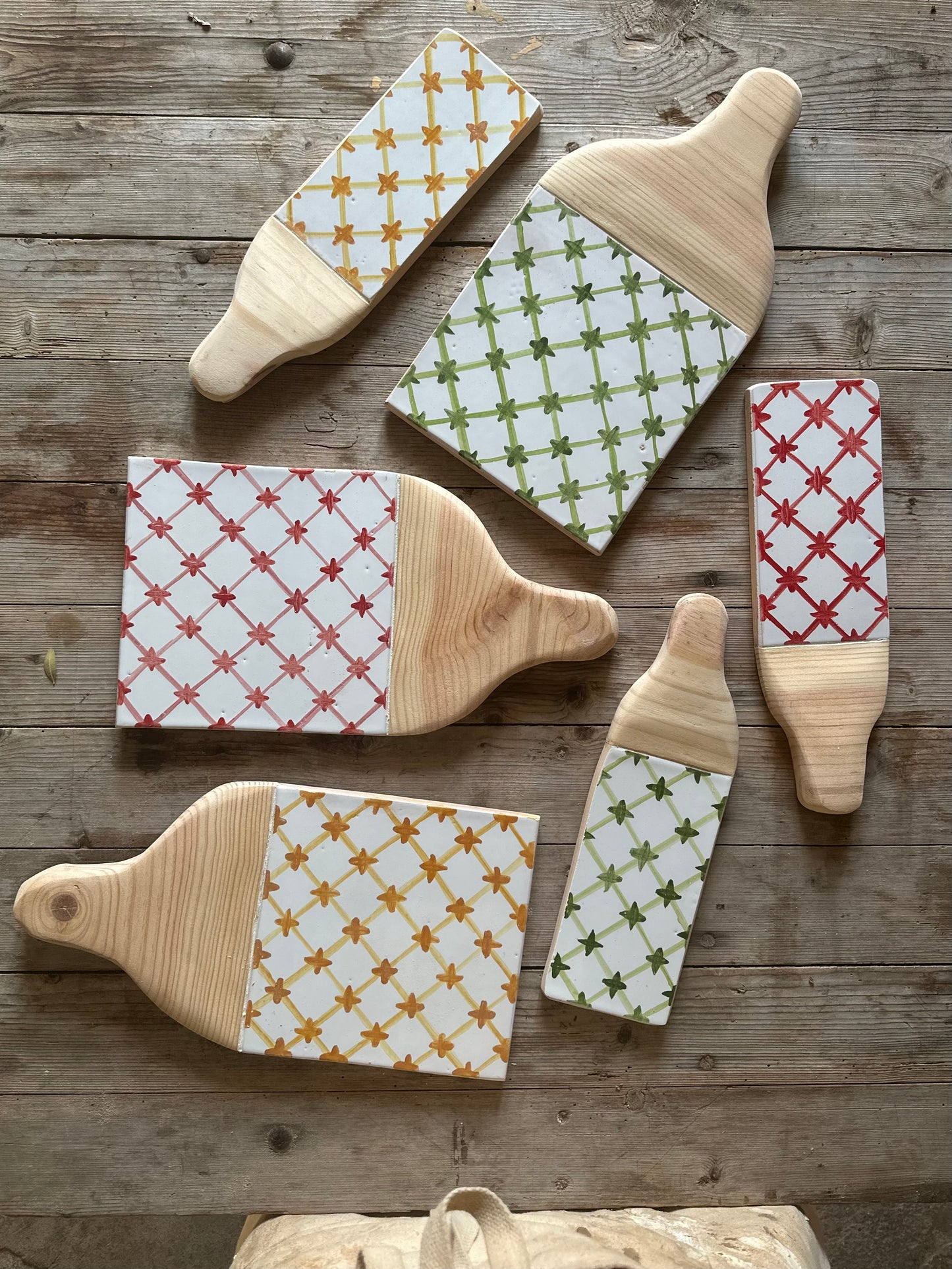 ‘Illes’ Pack de tabla grande y pequeña de diferentes colores