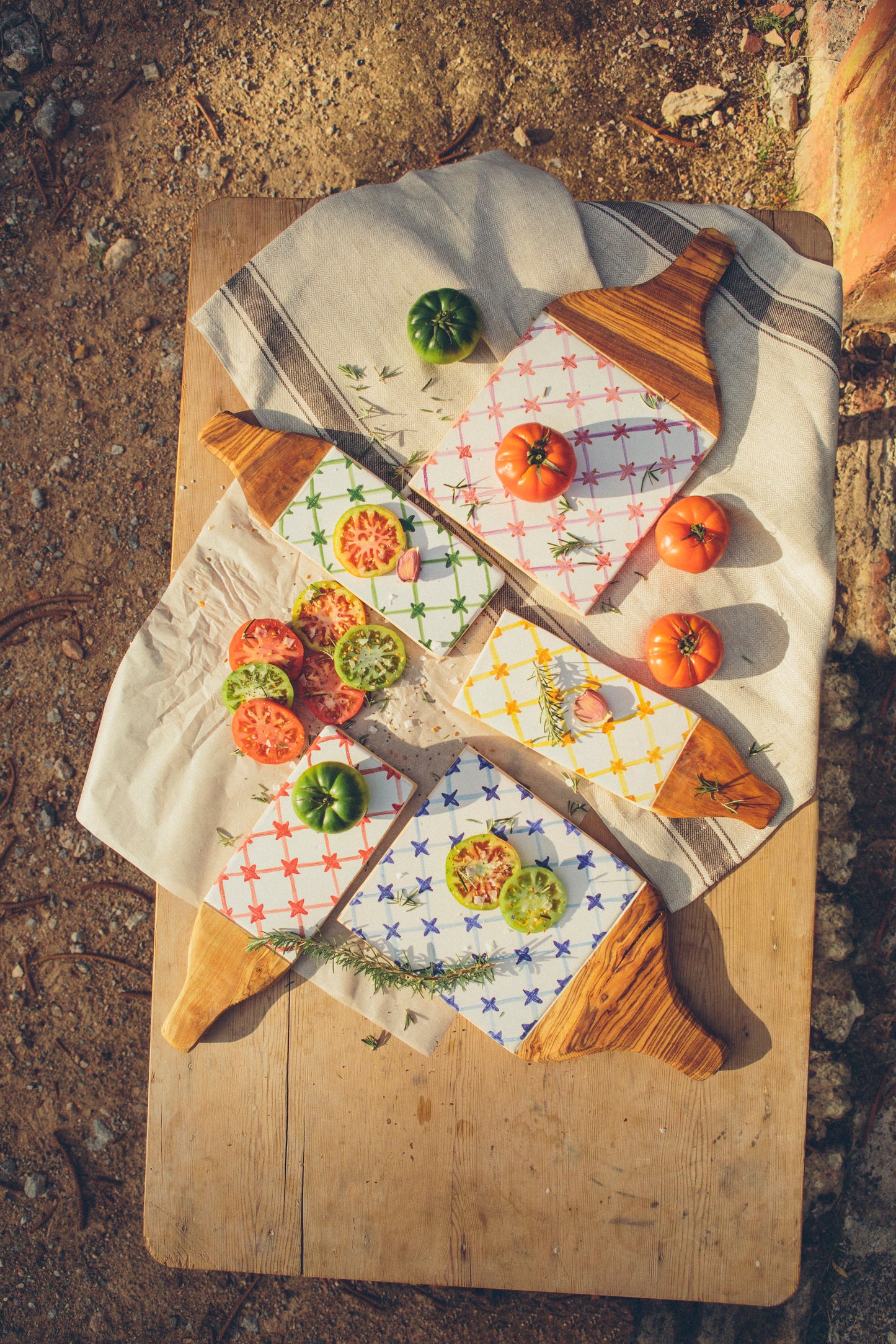 ‘Illes’ Pack de tabla grande y pequeña de diferentes colores