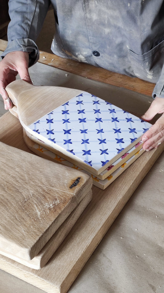 “Pack Cocina” Variedad de tablas de corte y tablas de cerámica para servir