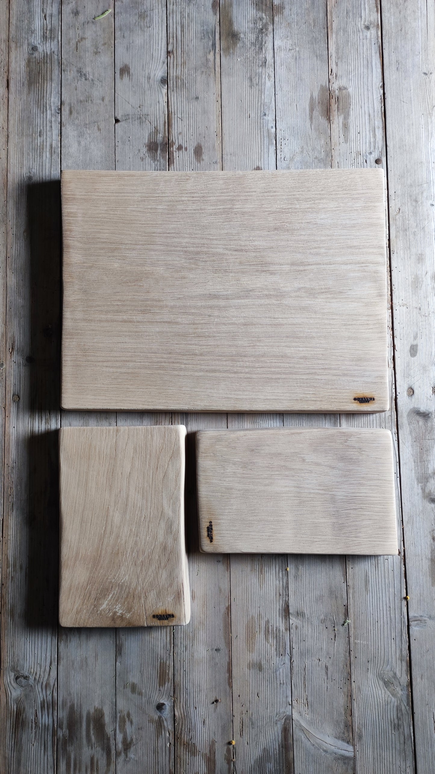 “Pack Cocina” Variedad de tablas de corte y tablas de cerámica para servir